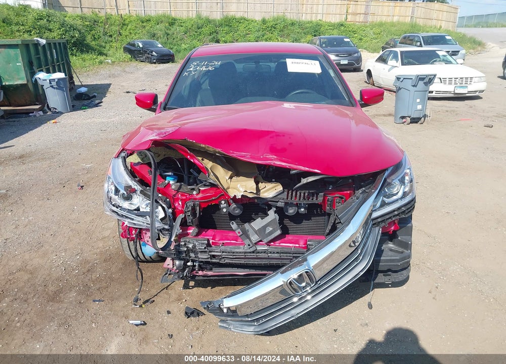 2017 HONDA ACCORD SPORT VIN: 1HGCR2F57HA163138