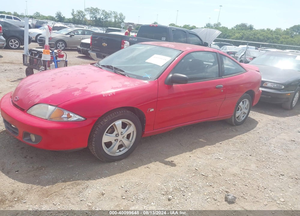 2000 CHEVROLET CAVALIER Z24 VIN: 1G1JF12T5Y7340546