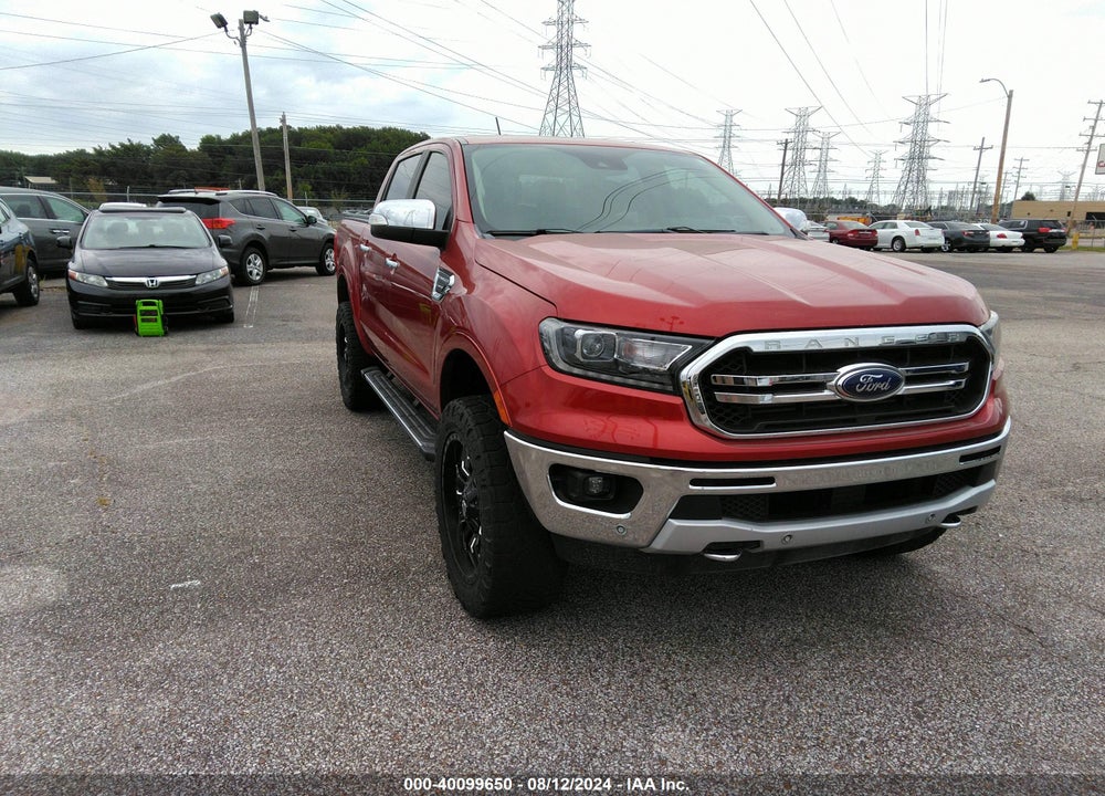2019 FORD RANGER LARIAT VIN: 1FTER4EHXKLA07427
