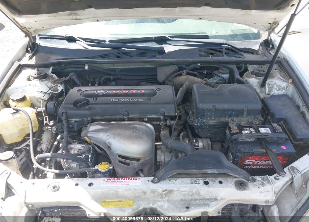 2002 TOYOTA CAMRY LE VIN: 4T1BE32K32U109408