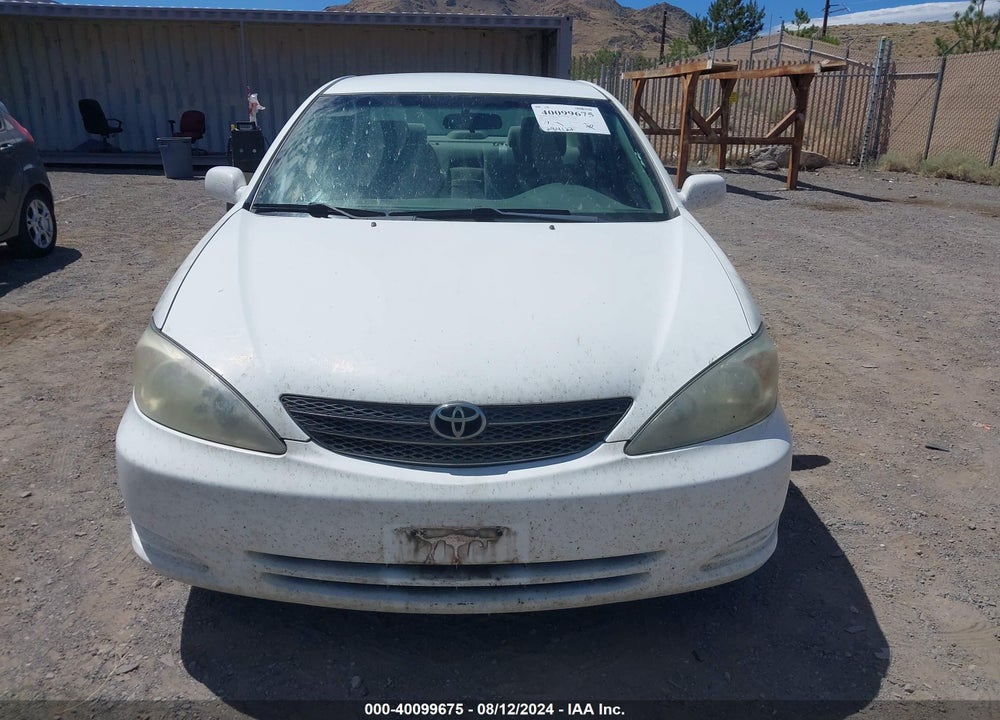 2002 TOYOTA CAMRY LE VIN: 4T1BE32K32U109408