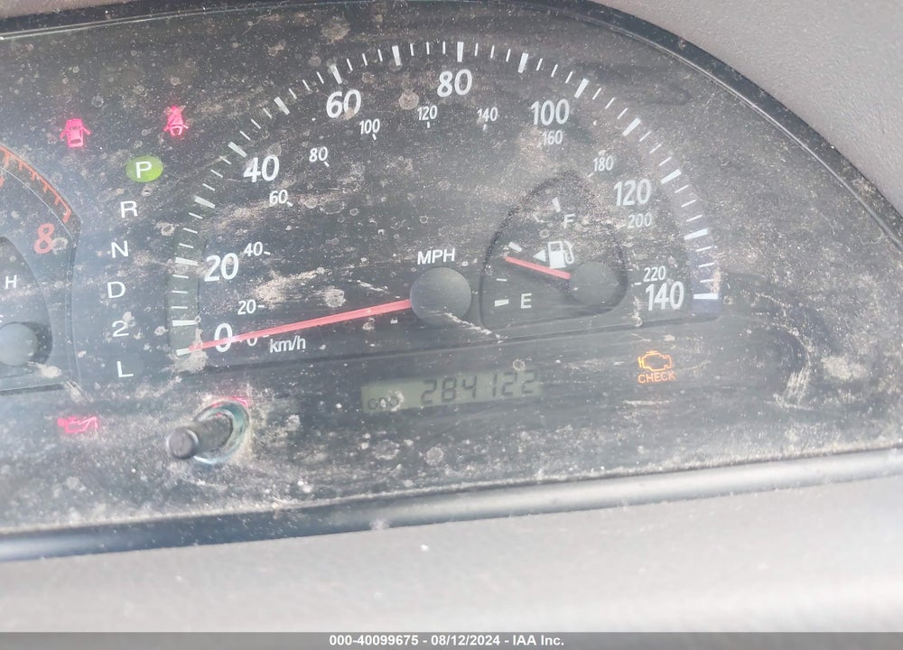 2002 TOYOTA CAMRY LE VIN: 4T1BE32K32U109408
