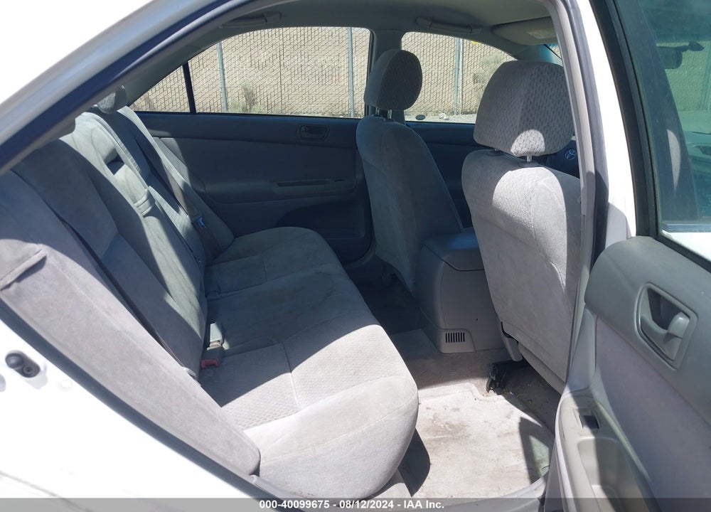 2002 TOYOTA CAMRY LE VIN: 4T1BE32K32U109408