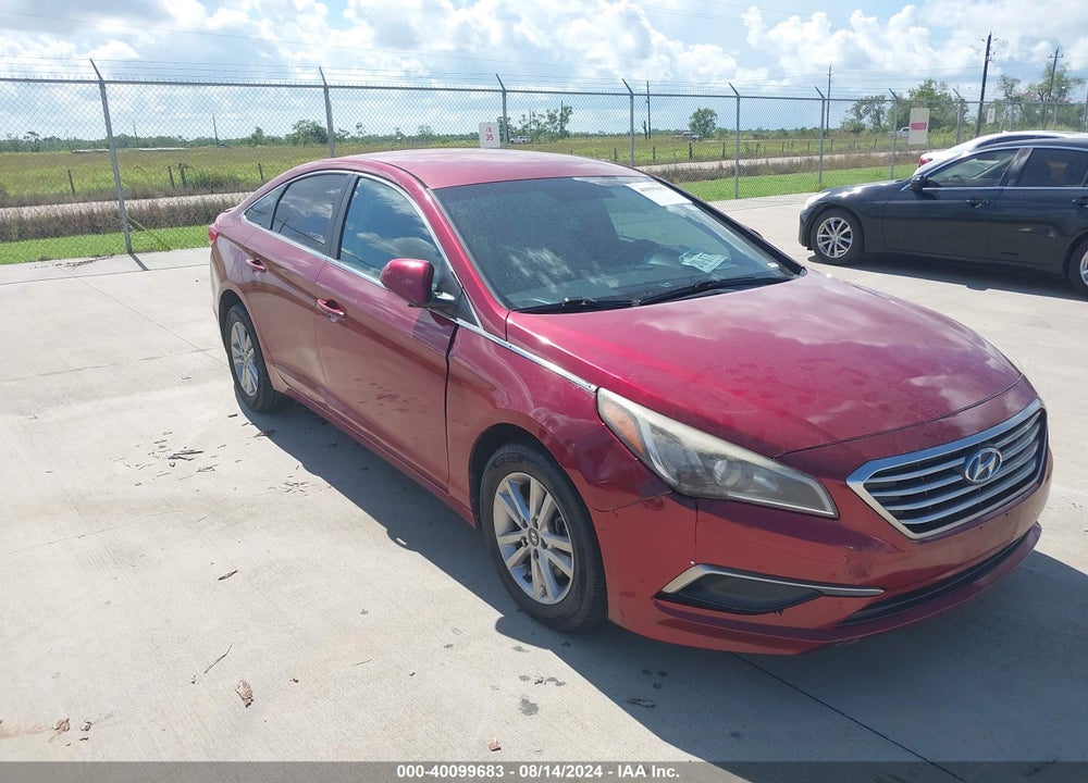 2016 HYUNDAI SONATA SE VIN: 5NPE24AF4GH346009