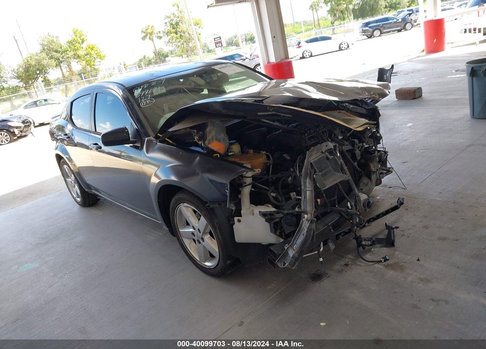 2012 DODGE AVENGER SXT PLUS VIN: 1C3CDZEG1CN238740