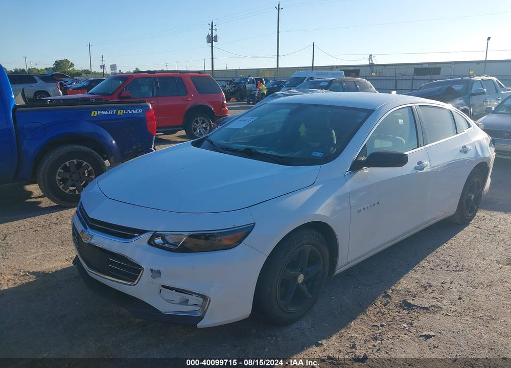 2016 CHEVROLET MALIBU LS VIN: 1G1ZB5ST8GF236174