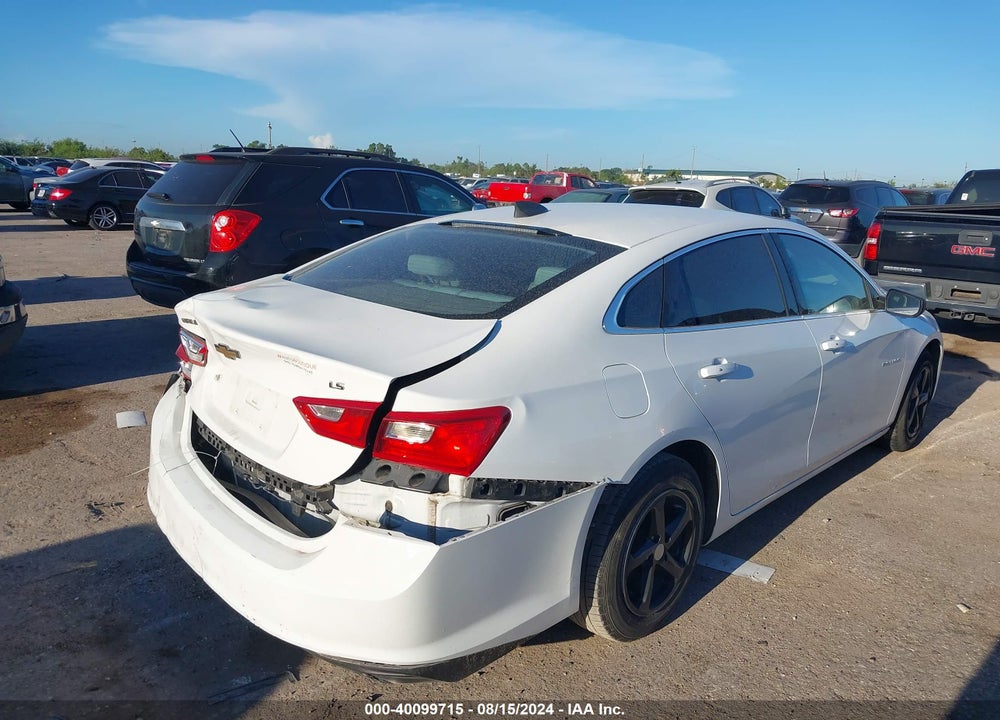 2016 CHEVROLET MALIBU LS VIN: 1G1ZB5ST8GF236174