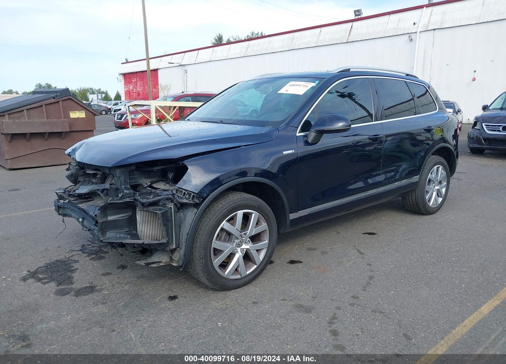 2014 VOLKSWAGEN TOUAREG X VIN: WVGEP9BP6ED013234