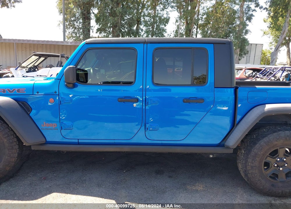 2021 JEEP GLADIATOR MOJAVE 4X4 VIN: 1C6JJTEG7ML573126
