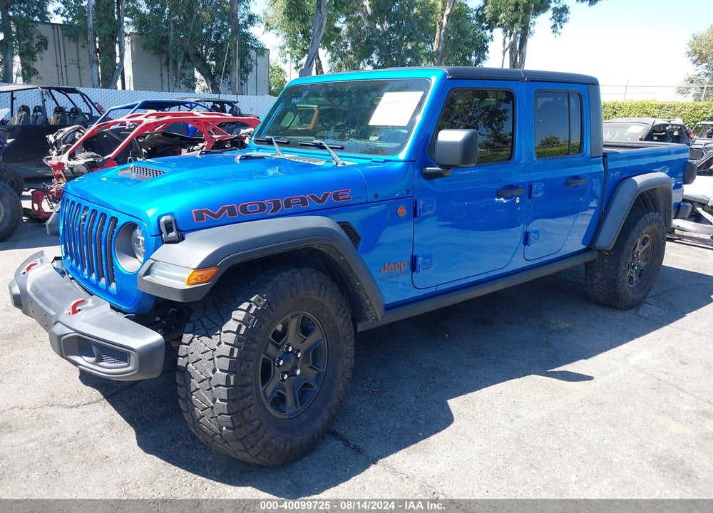 2021 JEEP GLADIATOR MOJAVE 4X4 VIN: 1C6JJTEG7ML573126