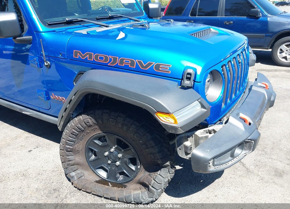 2021 JEEP GLADIATOR MOJAVE 4X4 VIN: 1C6JJTEG7ML573126