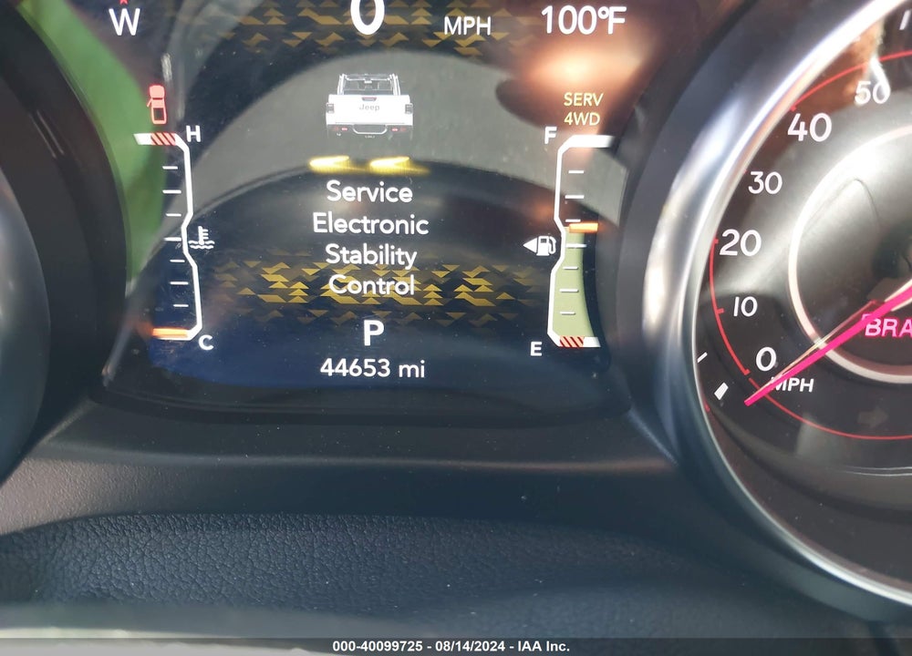 2021 JEEP GLADIATOR MOJAVE 4X4 VIN: 1C6JJTEG7ML573126