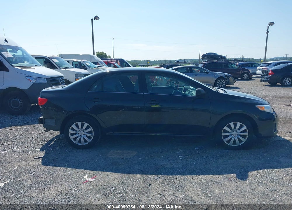 2013 TOYOTA COROLLA LE VIN: 2T1BU4EE9DC104006