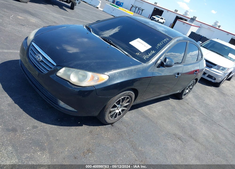 2008 HYUNDAI ELANTRA GLS/SE VIN: KMHDU46D38U467971