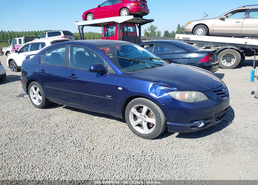 2005 MAZDA 3 S VIN: JM1BK123X51239296