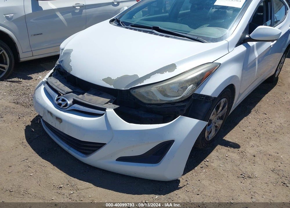2016 HYUNDAI ELANTRA SE VIN: 5NPDH4AE9GH717070
