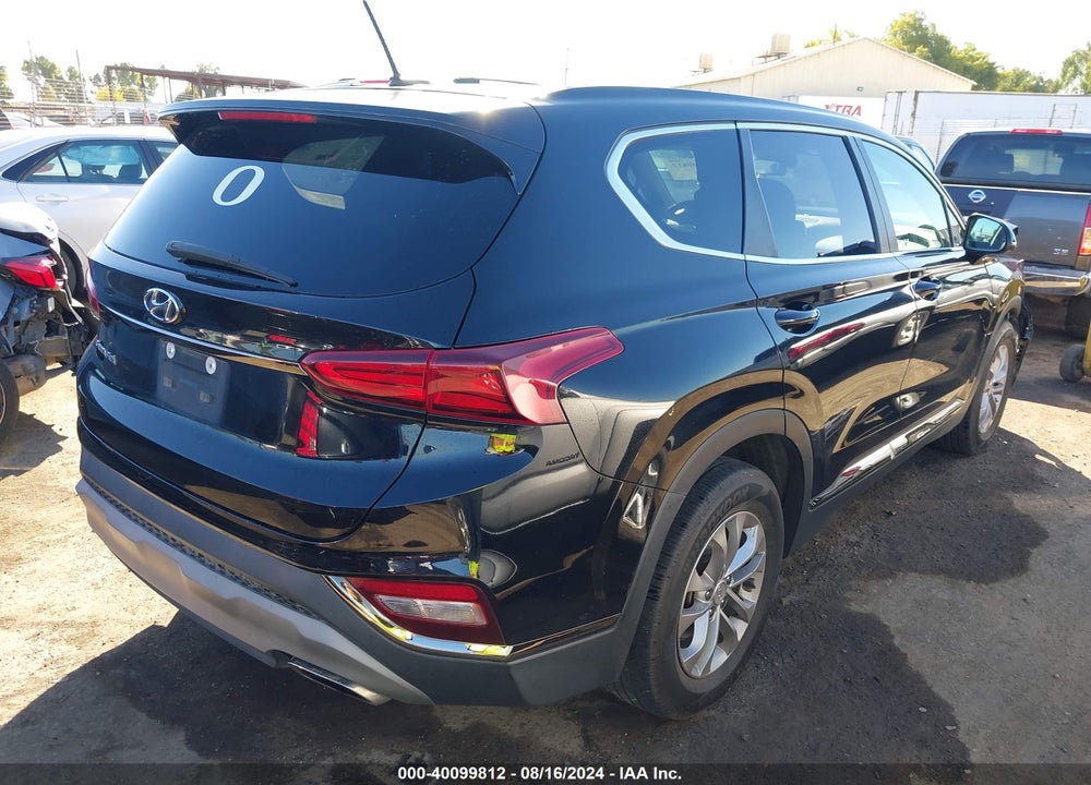2019 HYUNDAI SANTA FE SE VIN: 5NMS23AD4KH052501