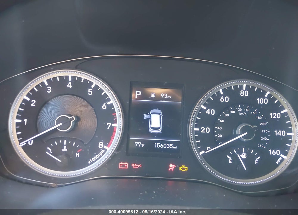 2019 HYUNDAI SANTA FE SE VIN: 5NMS23AD4KH052501