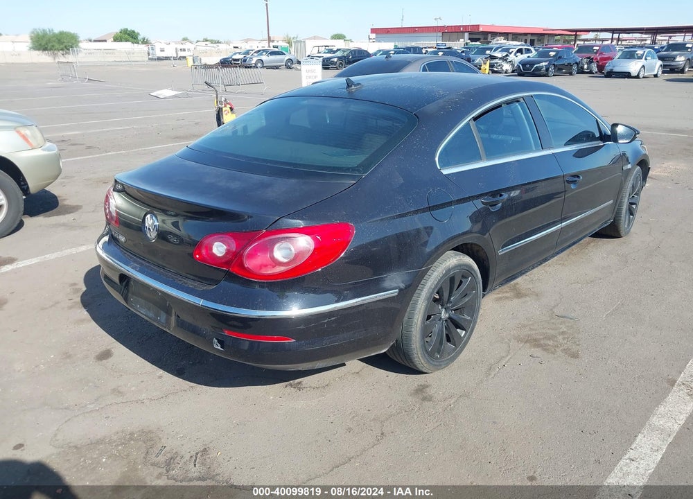 2009 VOLKSWAGEN CC SPORT VIN: WVWML73C09E558874