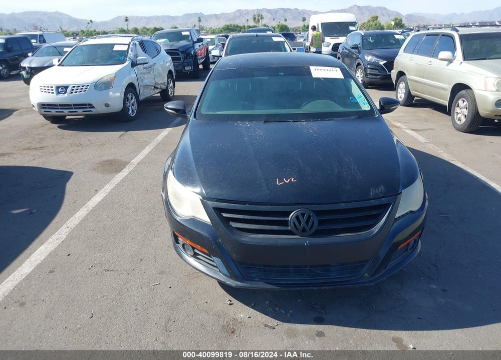 2009 VOLKSWAGEN CC SPORT VIN: WVWML73C09E558874