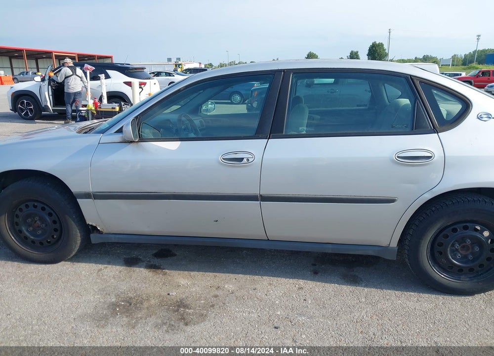2001 CHEVROLET IMPALA VIN: 2G1WF52E919236046