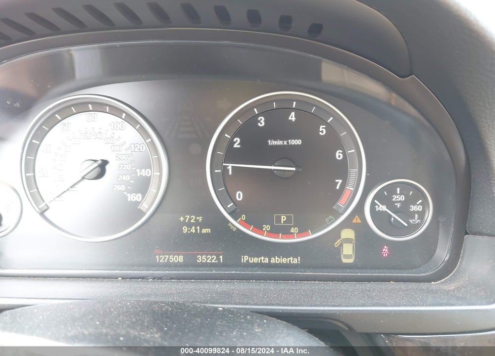 2011 BMW 535I XDRIVE VIN: WBAFU7C50BC869680