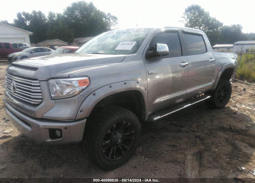 2016 TOYOTA TUNDRA PLATINUM 5.7L V8 VIN: 5TFAW5F17GX576749