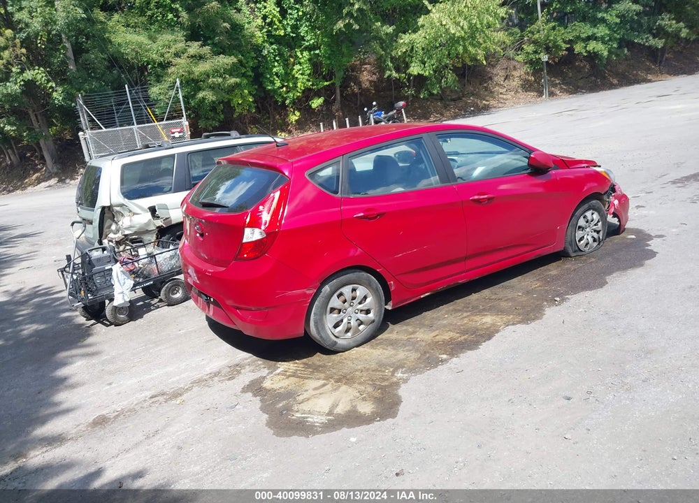 2016 HYUNDAI ACCENT SE VIN: KMHCT5AE9GU278793