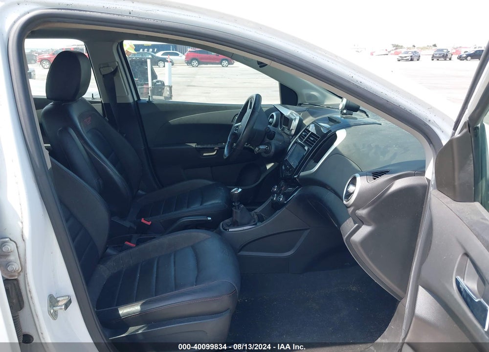 2015 CHEVROLET SONIC RS MANUAL VIN: 1G1JH6SB4F4103933