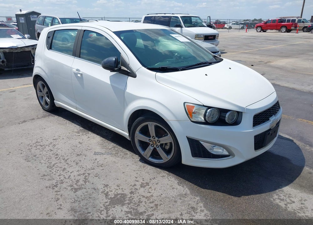 2015 CHEVROLET SONIC RS MANUAL VIN: 1G1JH6SB4F4103933