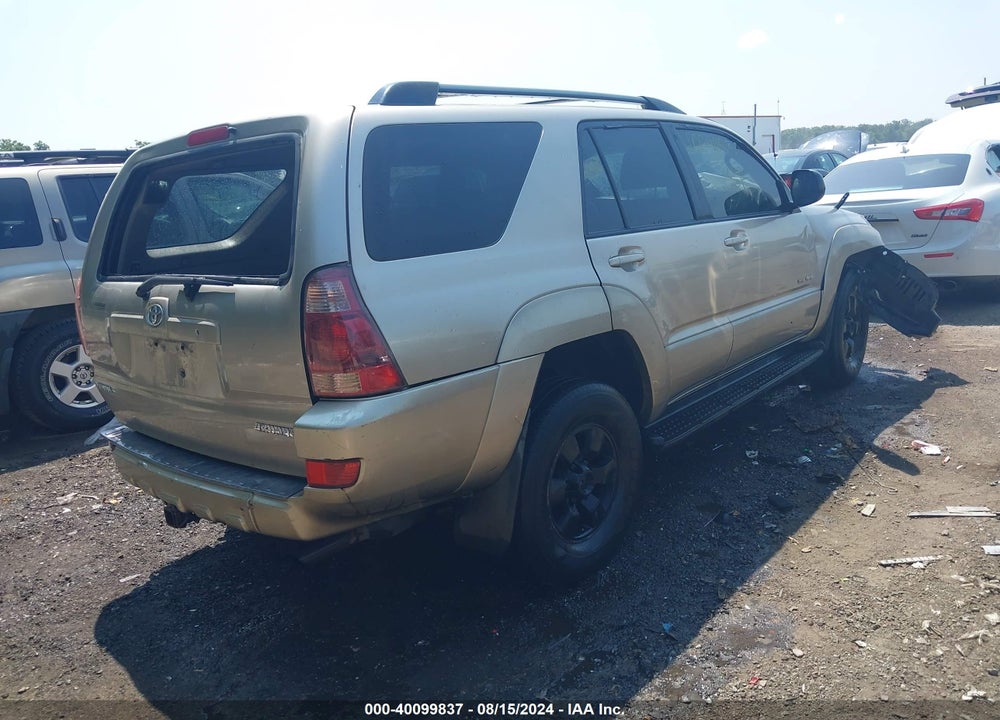 2004 TOYOTA 4RUNNER SR5 V6 VIN: JTEBU14R340031532