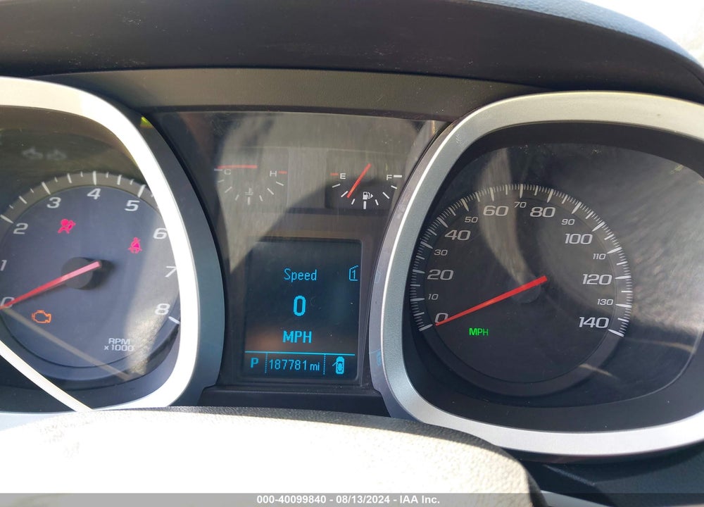 2012 CHEVROLET EQUINOX 1LT VIN: 2GNFLEEK2C6229453