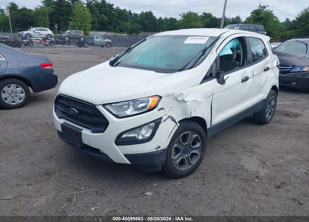 2020 FORD ECOSPORT S VIN: MAJ3S2FE1LC348520