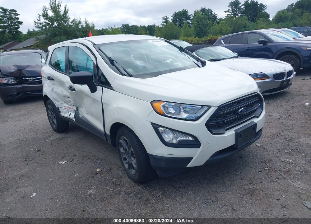 2020 FORD ECOSPORT S VIN: MAJ3S2FE1LC348520