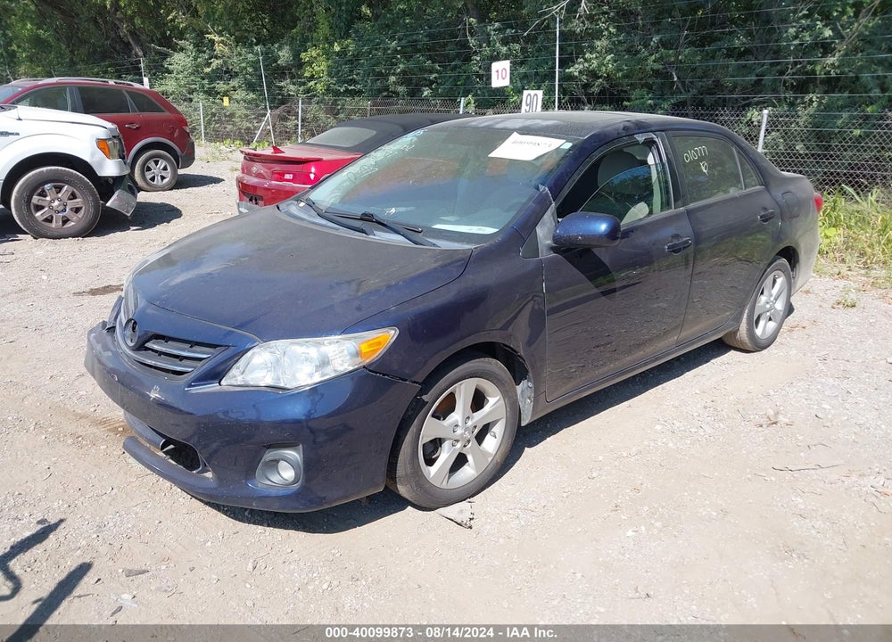 2013 TOYOTA COROLLA LE VIN: 2T1BU4EE6DC010777