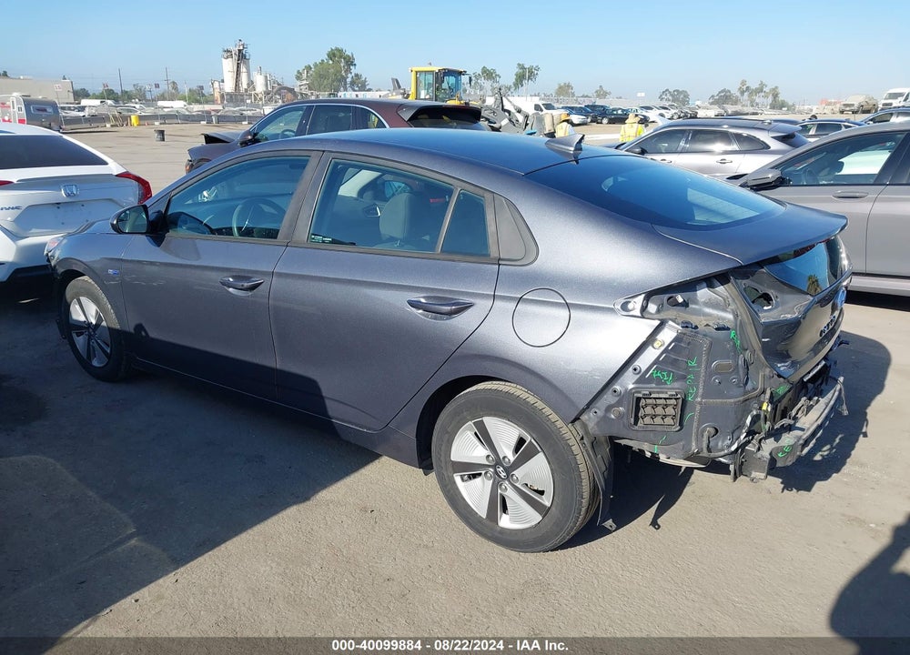 2019 HYUNDAI IONIQ HYBRID BLUE VIN: KMHC65LC1KU176058