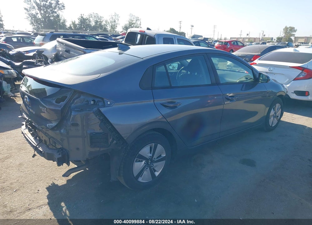 2019 HYUNDAI IONIQ HYBRID BLUE VIN: KMHC65LC1KU176058