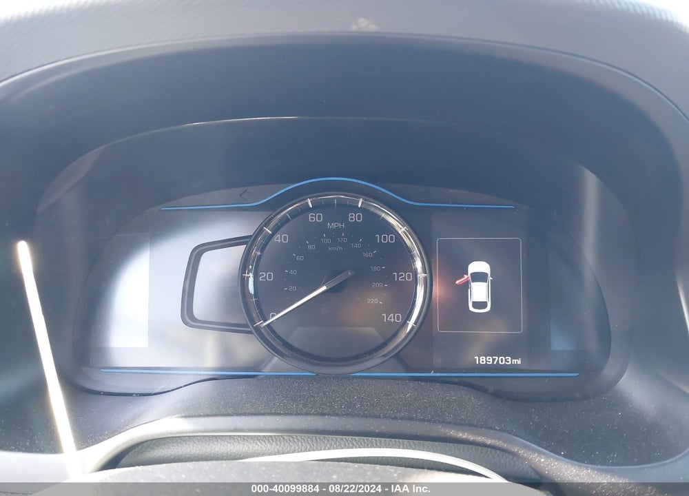 2019 HYUNDAI IONIQ HYBRID BLUE VIN: KMHC65LC1KU176058