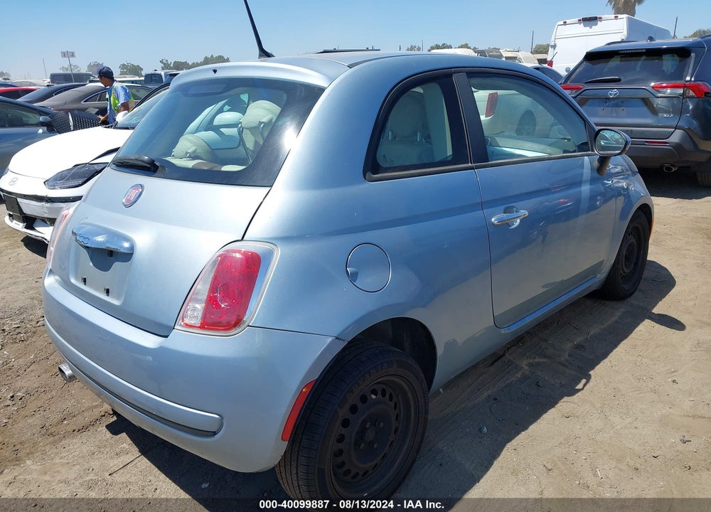 2013 FIAT 500 POP VIN: 3C3CFFAR3DT528995