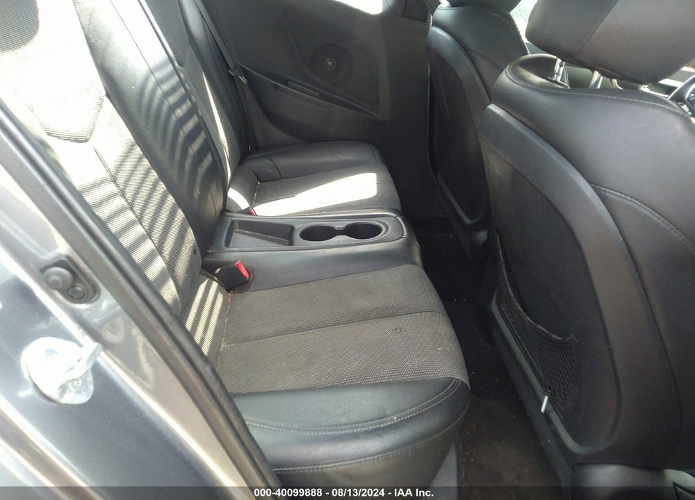 2013 HYUNDAI VELOSTER BASE W/BLACK VIN: KMHTC6AD8DU089951