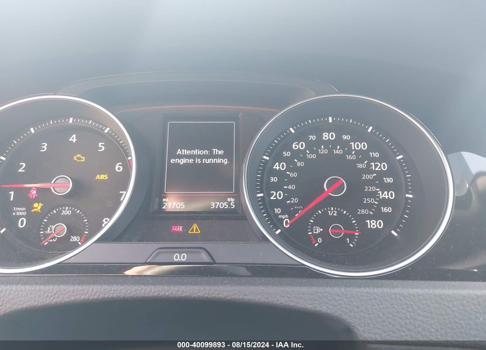 2020 VOLKSWAGEN GOLF GTI 2.0T AUTOBAHN/2.0T S/2.0T SE VIN: 3VW6T7AU0LM014457