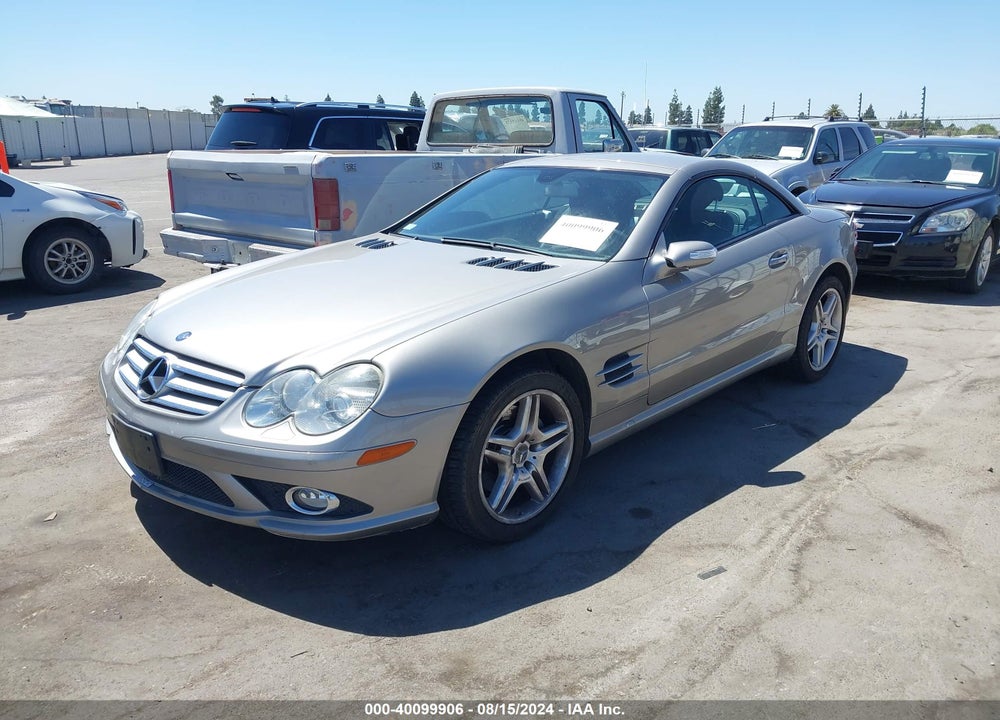 2007 MERCEDES-BENZ SL 550 VIN: WDBSK71F17F130261