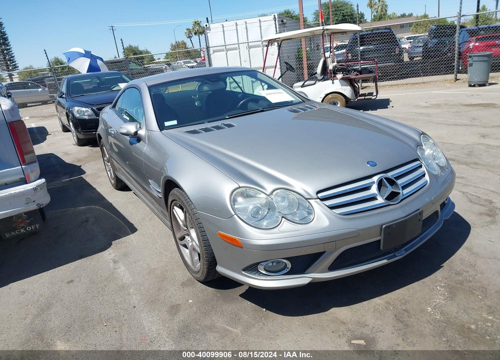 2007 MERCEDES-BENZ SL 550 VIN: WDBSK71F17F130261