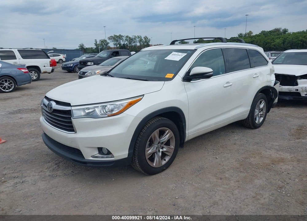 2016 TOYOTA HIGHLANDER LIMITED PLATINUM V6 VIN: 5TDDKRFH3GS241183