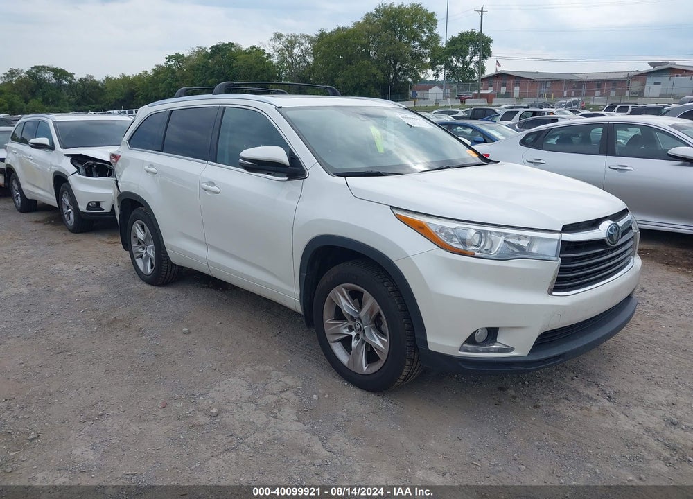 2016 TOYOTA HIGHLANDER LIMITED PLATINUM V6 VIN: 5TDDKRFH3GS241183