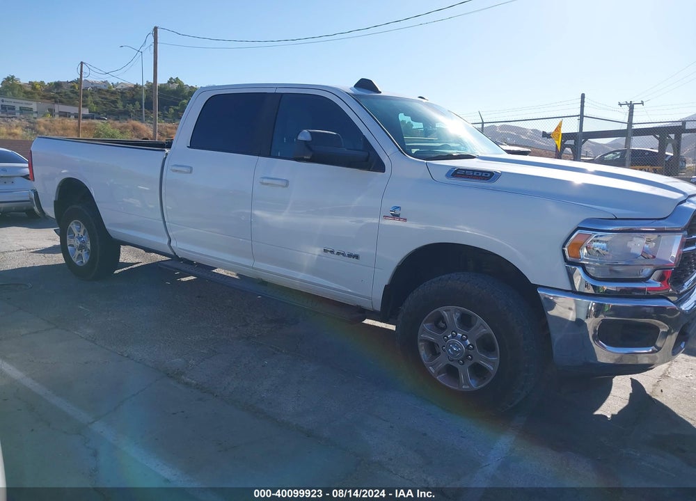 2022 RAM 2500 LONE STAR  4X4 8' BOX VIN: 3C6UR5JLXNG273552
