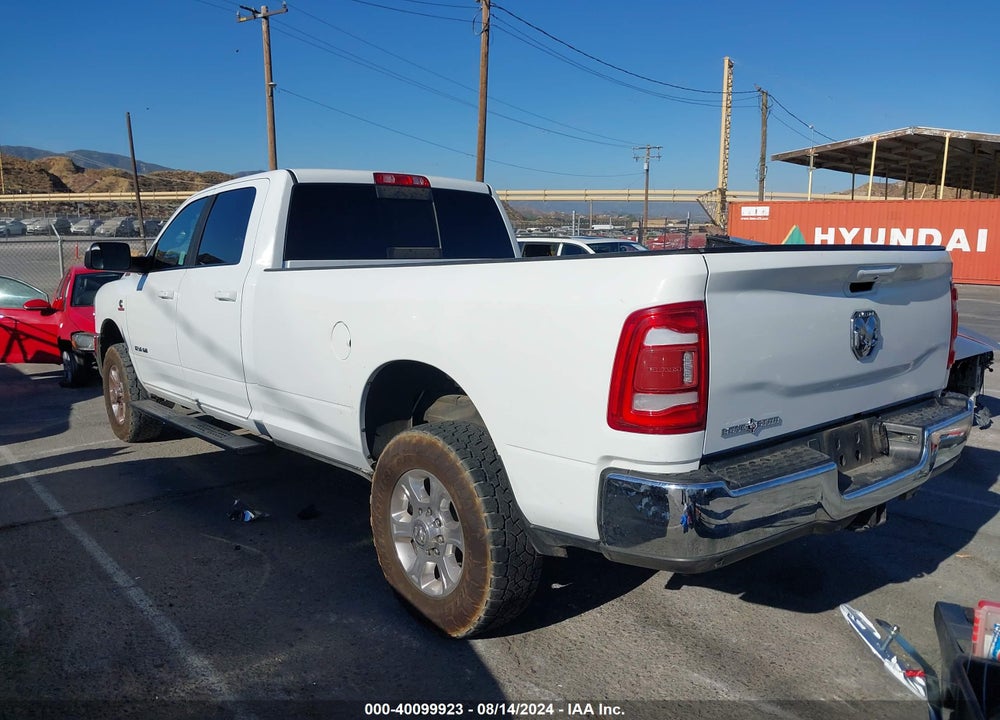 2022 RAM 2500 LONE STAR  4X4 8' BOX VIN: 3C6UR5JLXNG273552