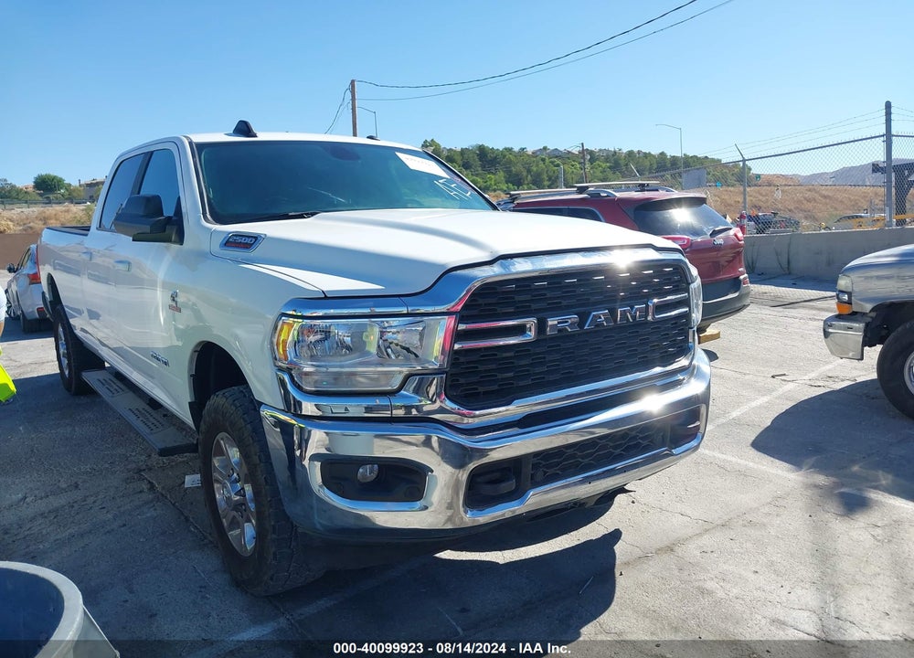 2022 RAM 2500 LONE STAR  4X4 8' BOX VIN: 3C6UR5JLXNG273552