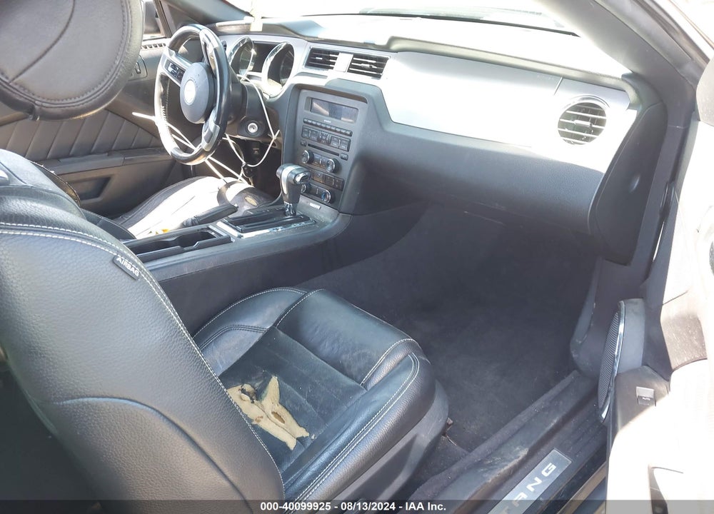 2012 FORD MUSTANG V6 PREMIUM VIN: 1ZVBP8AM3C5270350