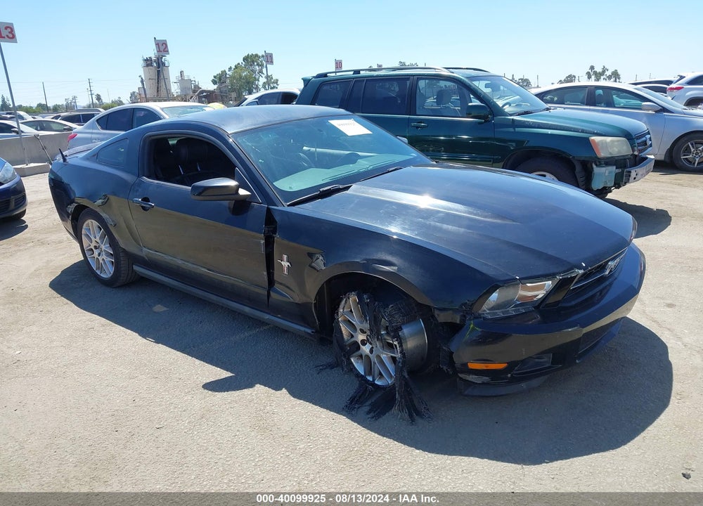 2012 FORD MUSTANG V6 PREMIUM VIN: 1ZVBP8AM3C5270350